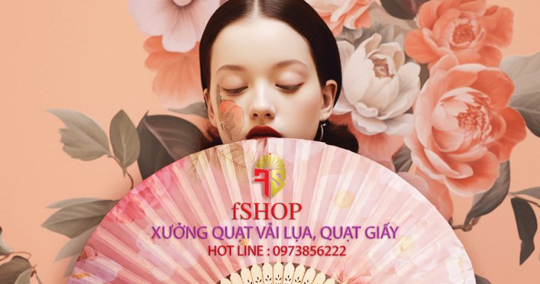 Quạt giấy quạt vải