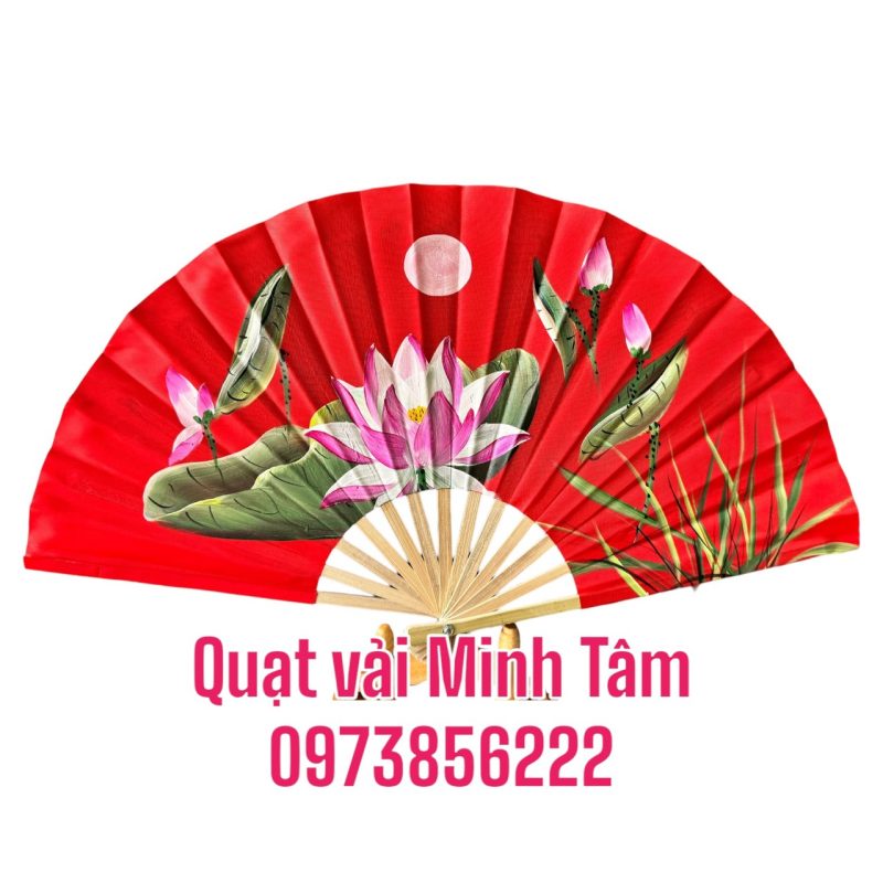 Quat Ve Canh Hoa Sen